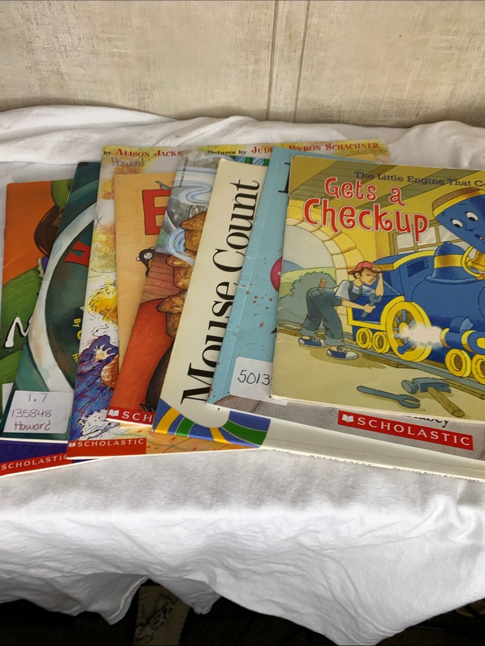 Scholastic Kids Picture Book Lot - eight book bundle